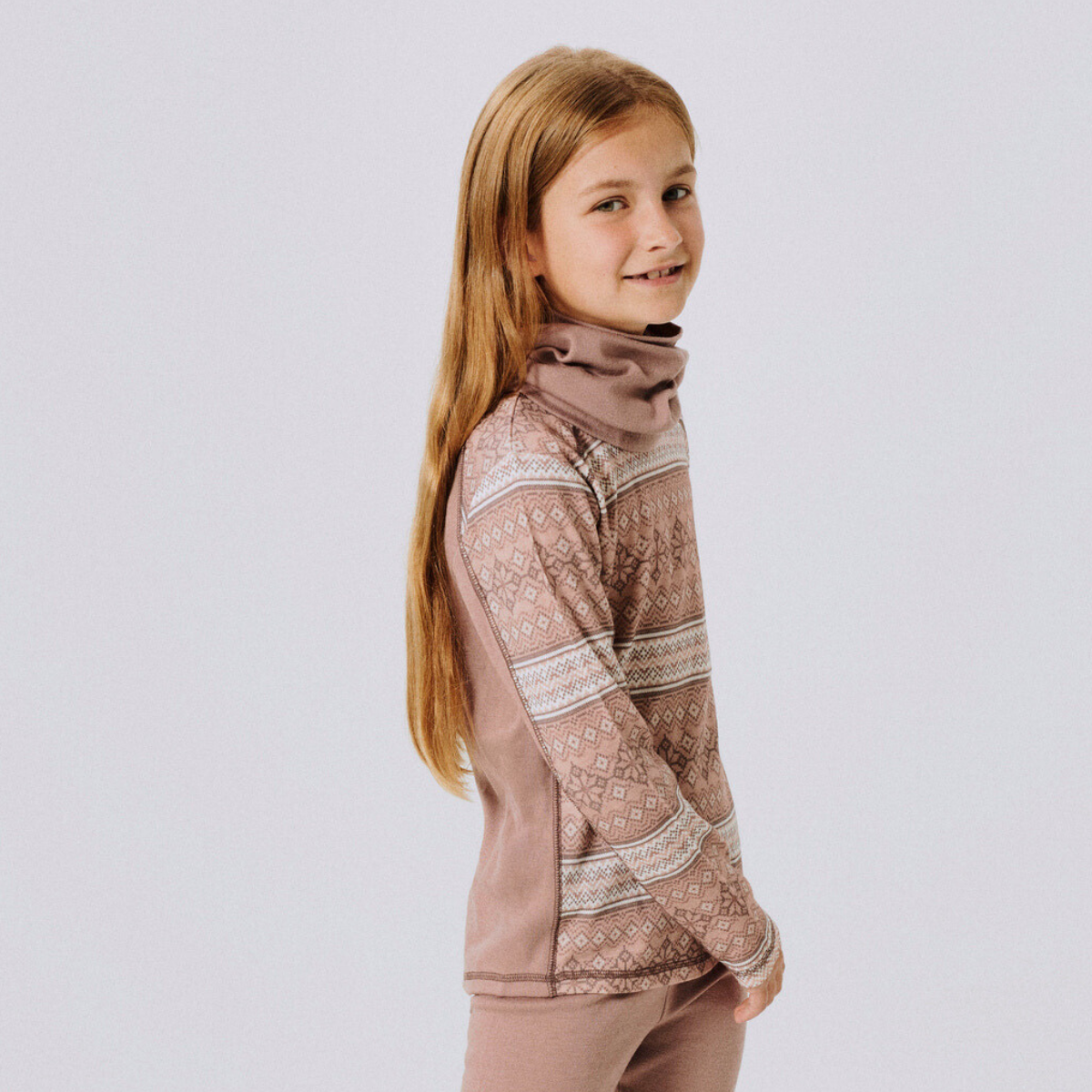 Name It - Trøye i Ull Willto Antler Snow Pattern