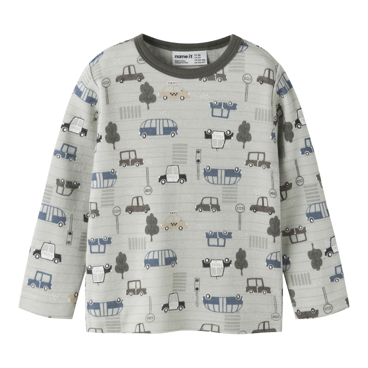 Name It - Ulltrøye Willow Mineral Gray