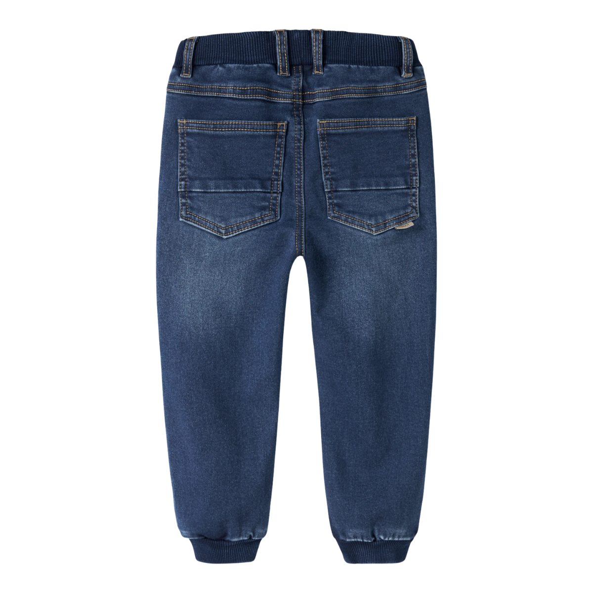 Name It - Bukse Ben Baggy Fleece Jeans Dark Blue Denim