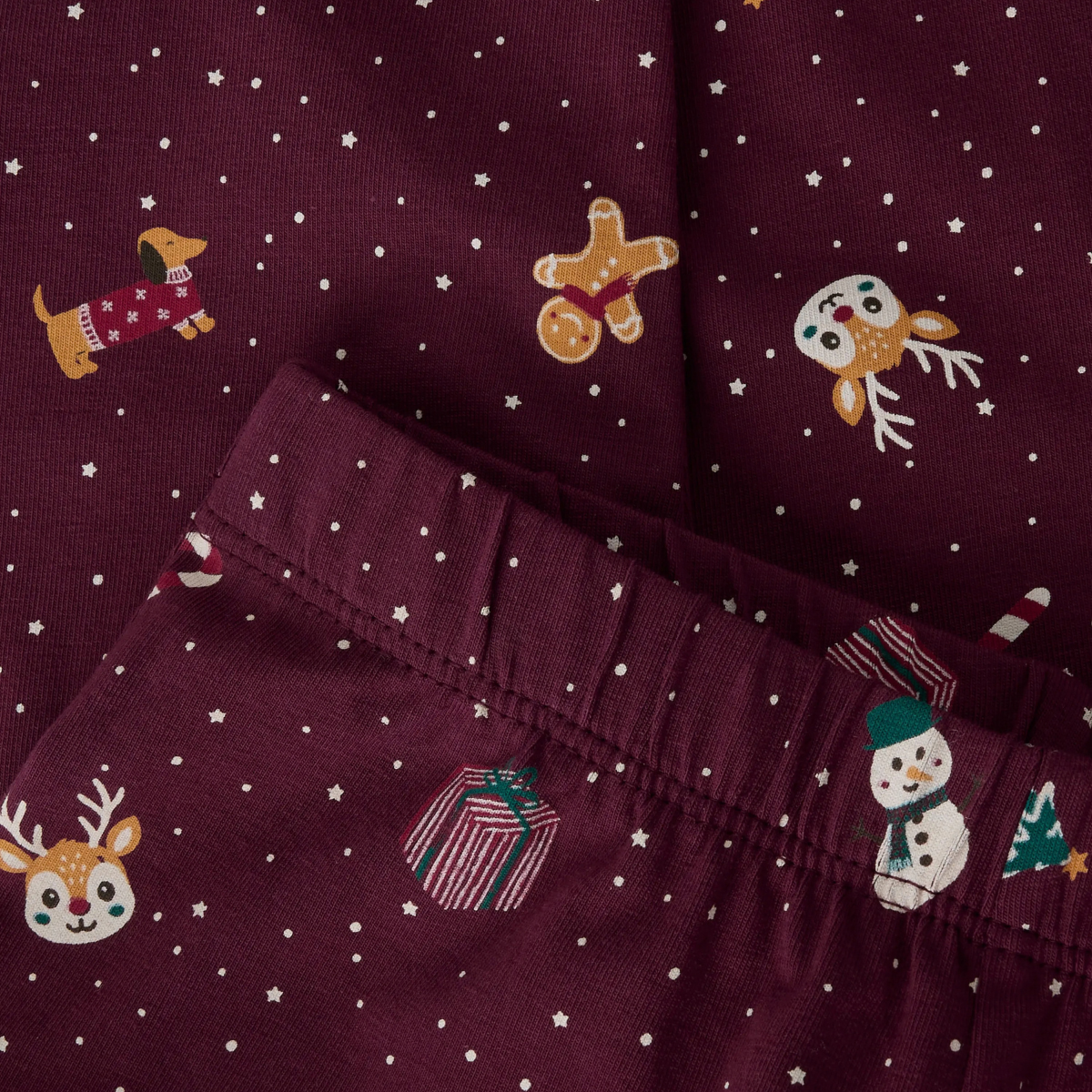 Name It - Julepysj 2-delt Vismas 2026 Burgundy