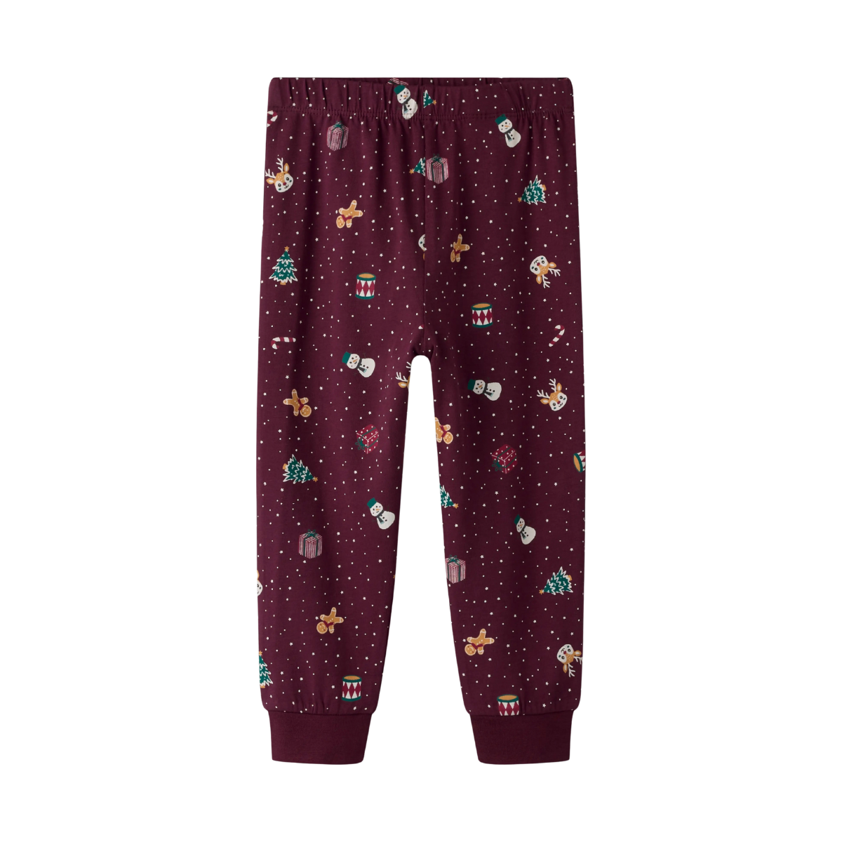 Name It - Julepysj 2-delt Vismas 2026 Burgundy