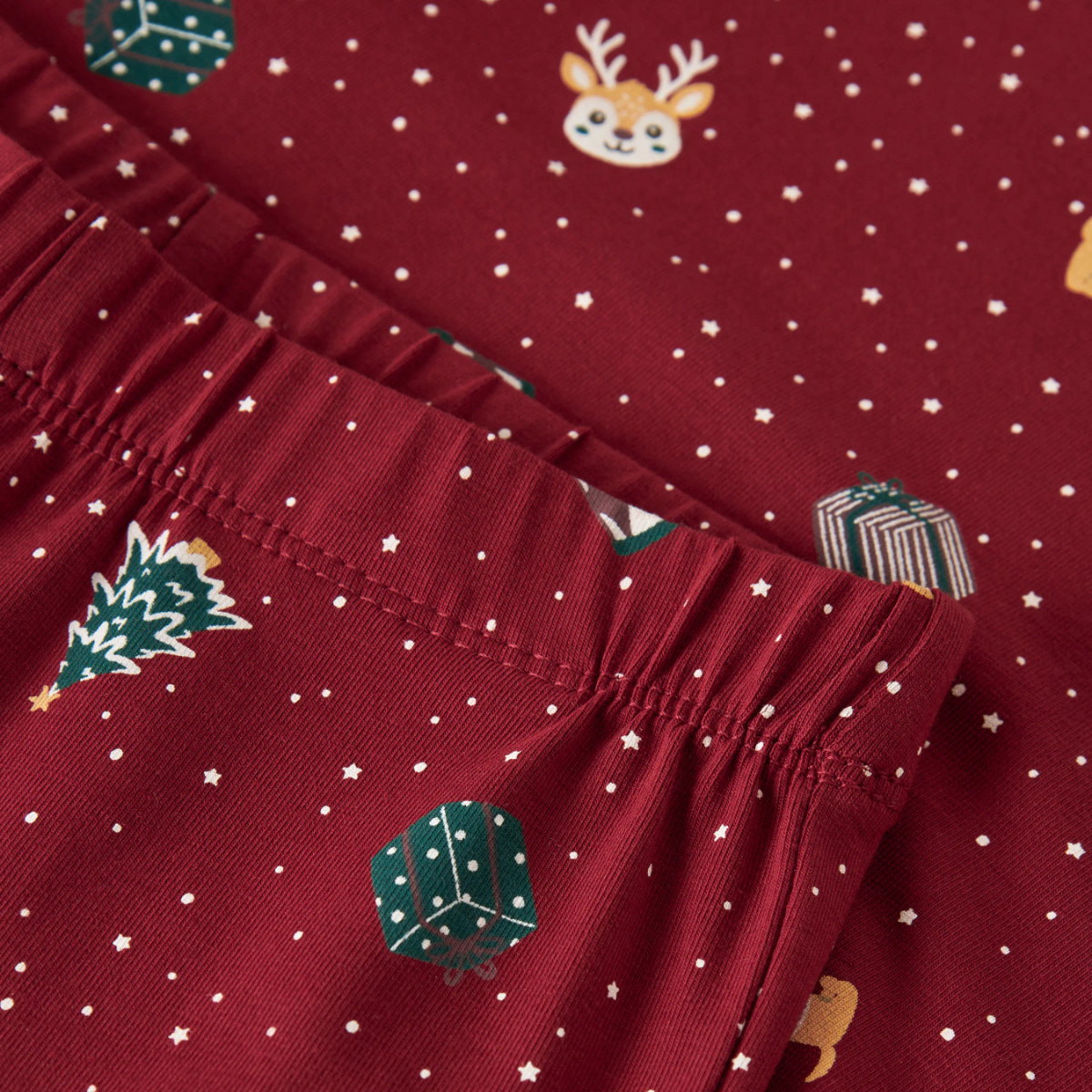 Name It - Julepysj 2-delt Vismas 2026 Red Dahlia