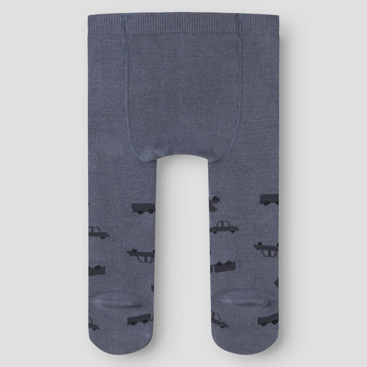 Name It - Strømpebukse i Ull/ Bomull Baby Wak Folkstone Gray Machines
