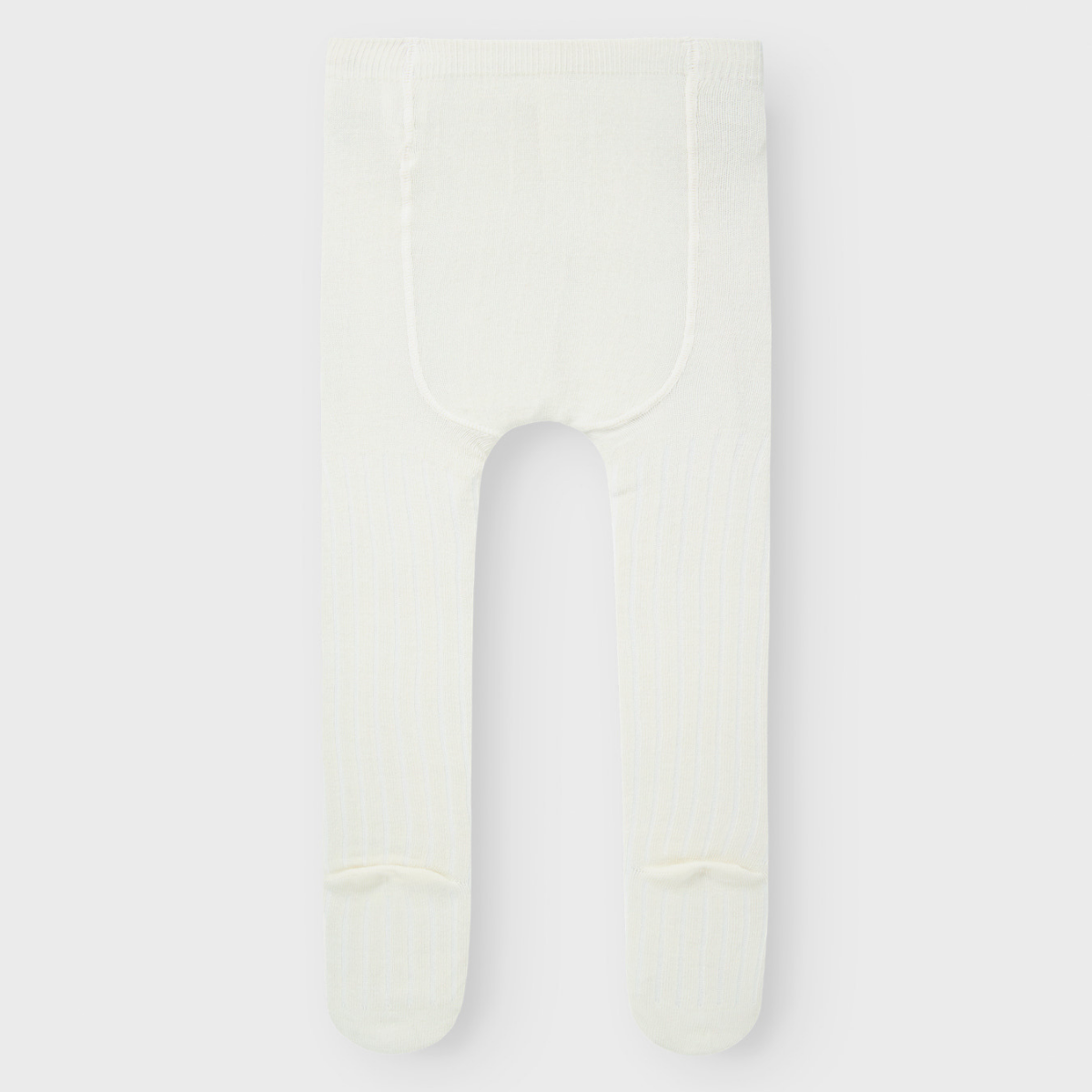 Name It - Strømpebukse i Ull/ Bomull Wakma Rib Snow White