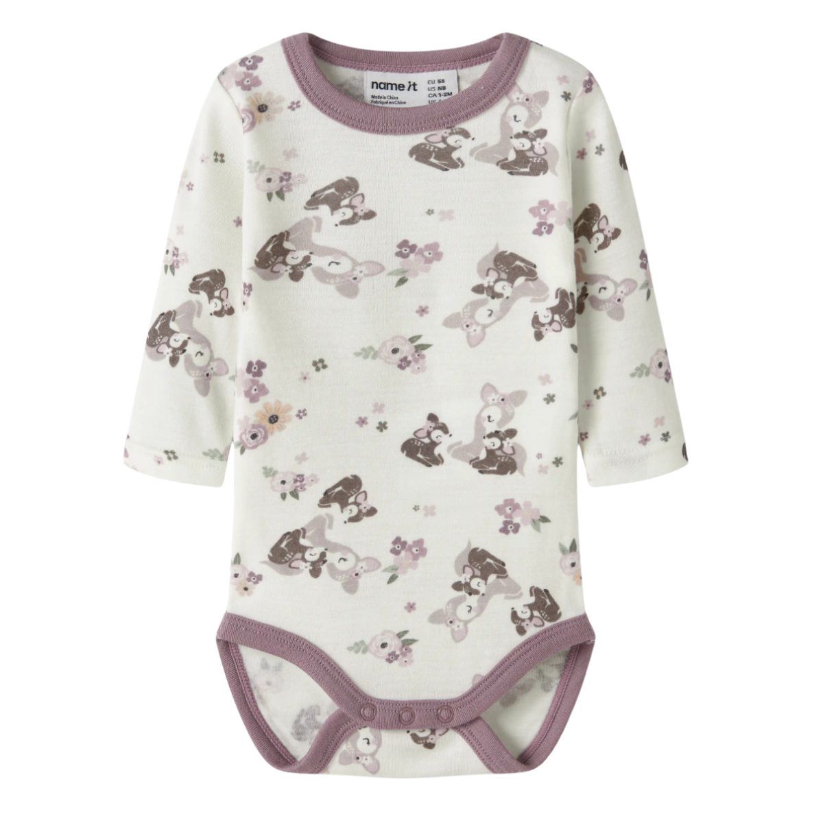Name It - Ullbody Willit Snow White Bambi + Flowers