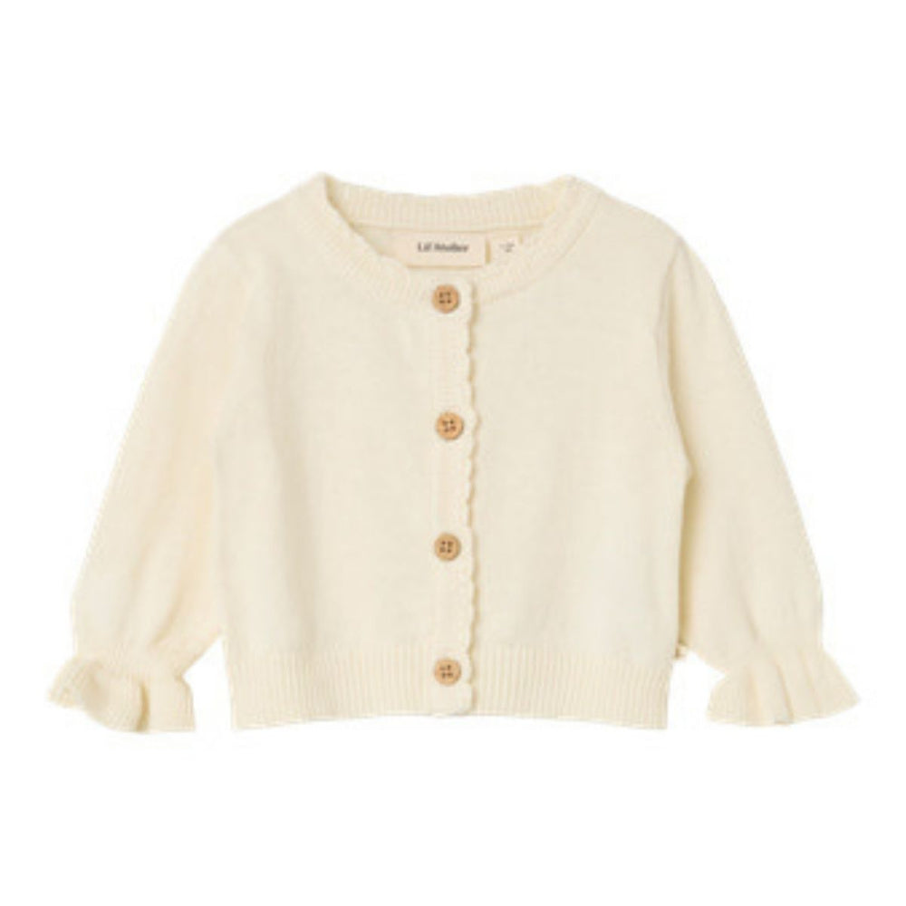 Lil'Atelier - Cardigan Baby Fauci Knit Coconut Milk