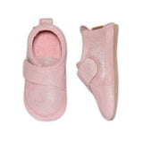 Melton - Tøfler i Skinn Shimmer Rose Grey