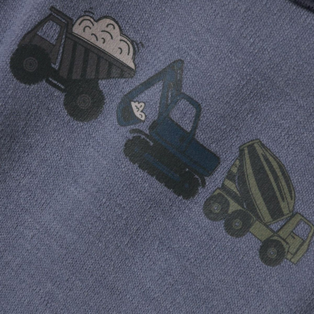 Name It - Ulltrøye Willow Folkstone Gray Working Machines