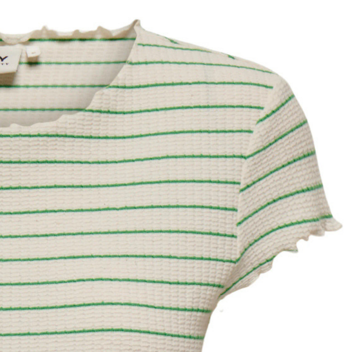 ONLY Maternity - T-skjorte Anits Kelly Green/ Cloud Dancer