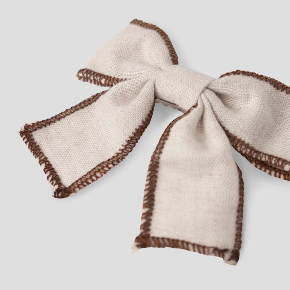 Lil'Atelier - Hårsløyfe Rimaja Oxford Tan