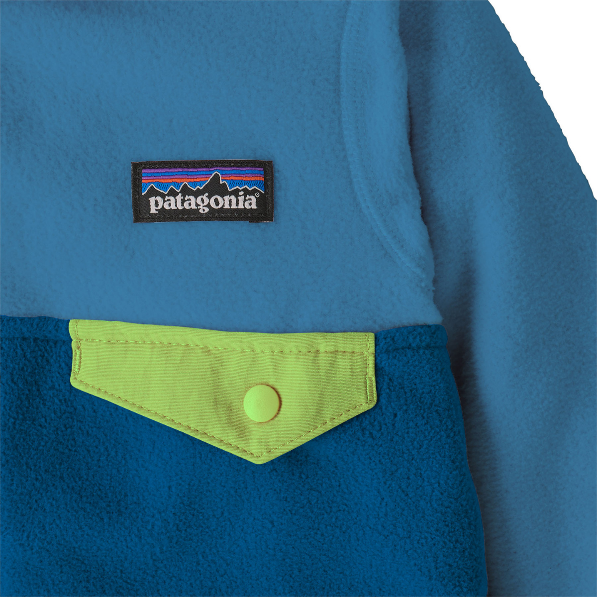 Patagonia - Fleecejakke Micro D Snap-T Aquatic Blue
