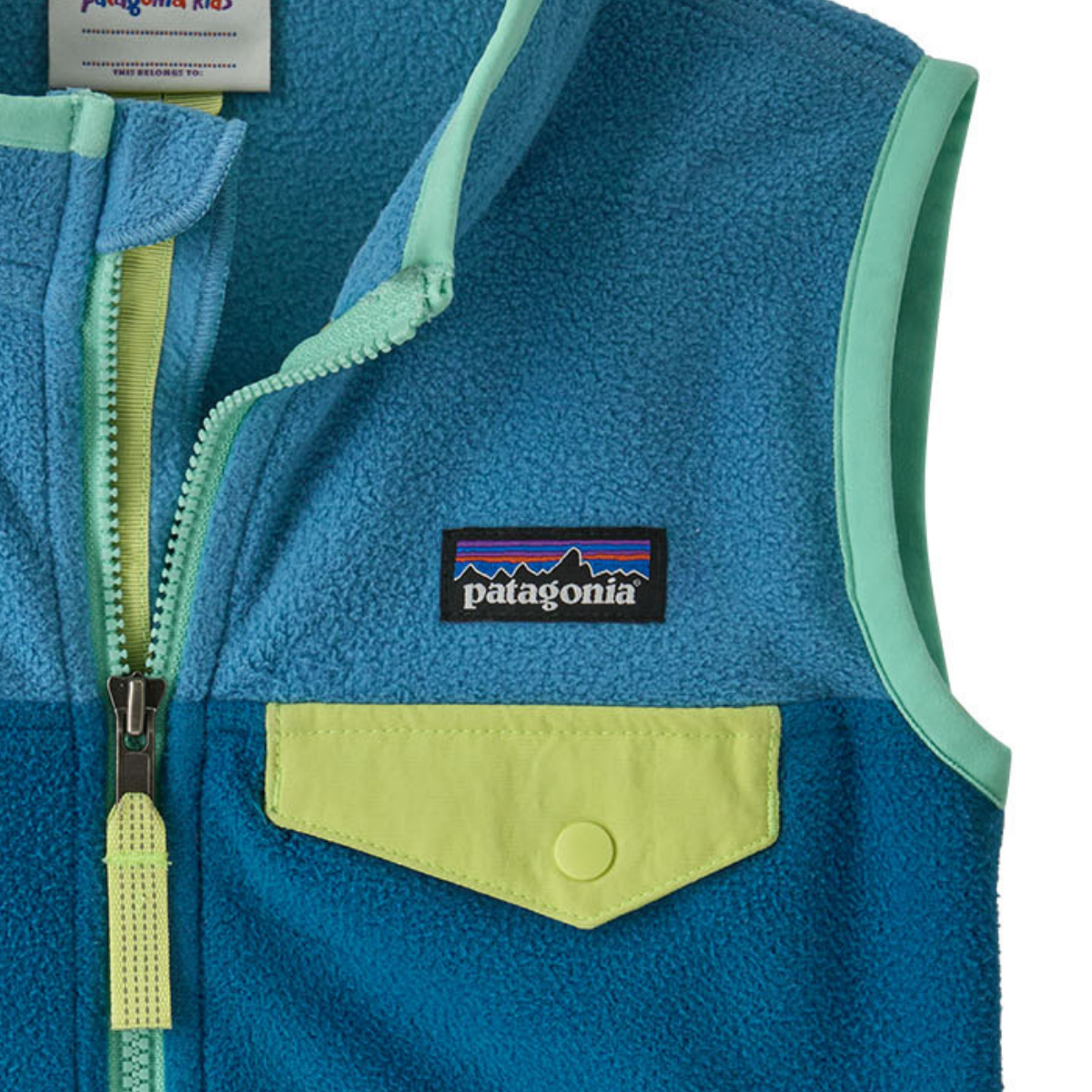 Patagonia - Fleecevest Micro D Snap-T Aquatic Blue