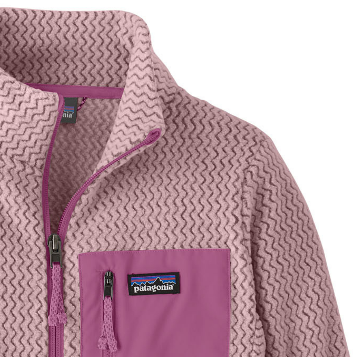 Patagonia - Fleecejakke R1 Air Full-Zip Quiet Violet