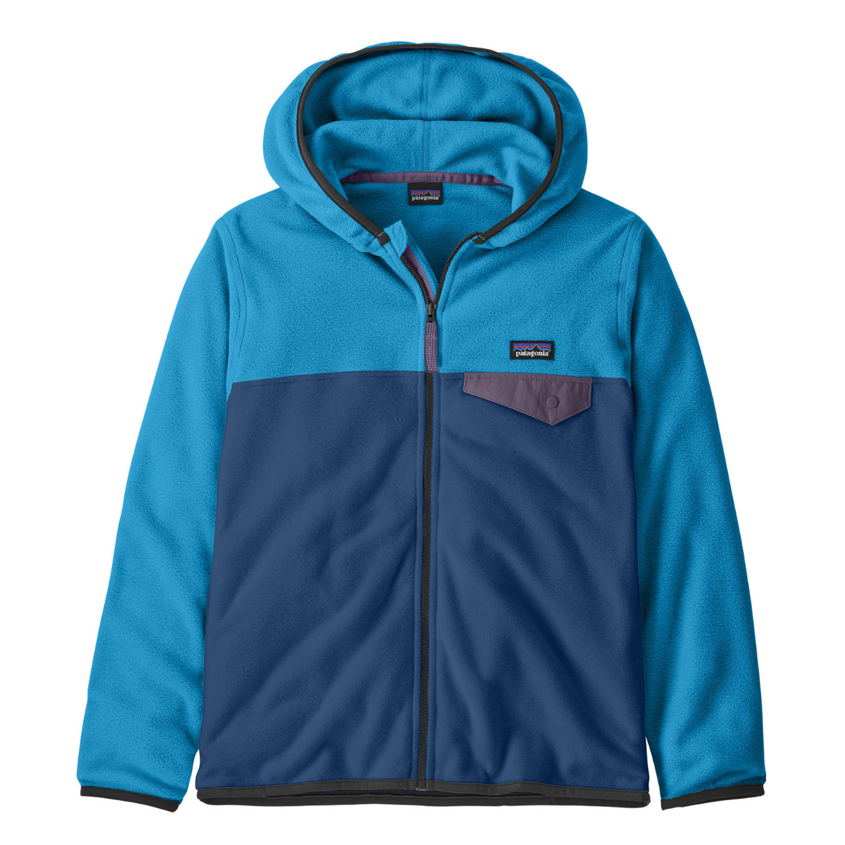 Patagonia - Fleecejakke Micro D Snap-T Clement Blue