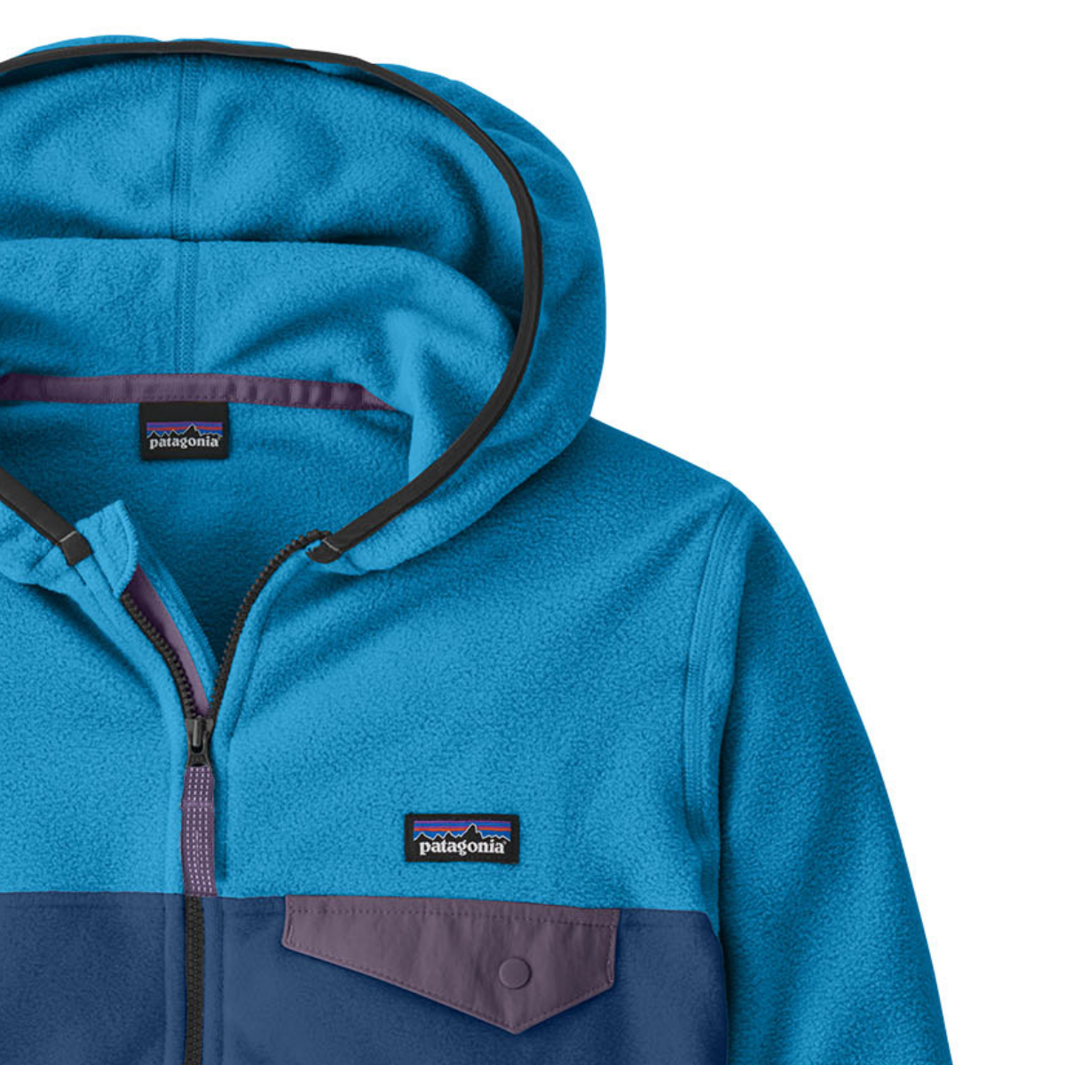 Patagonia - Fleecejakke Micro D Snap-T Clement Blue