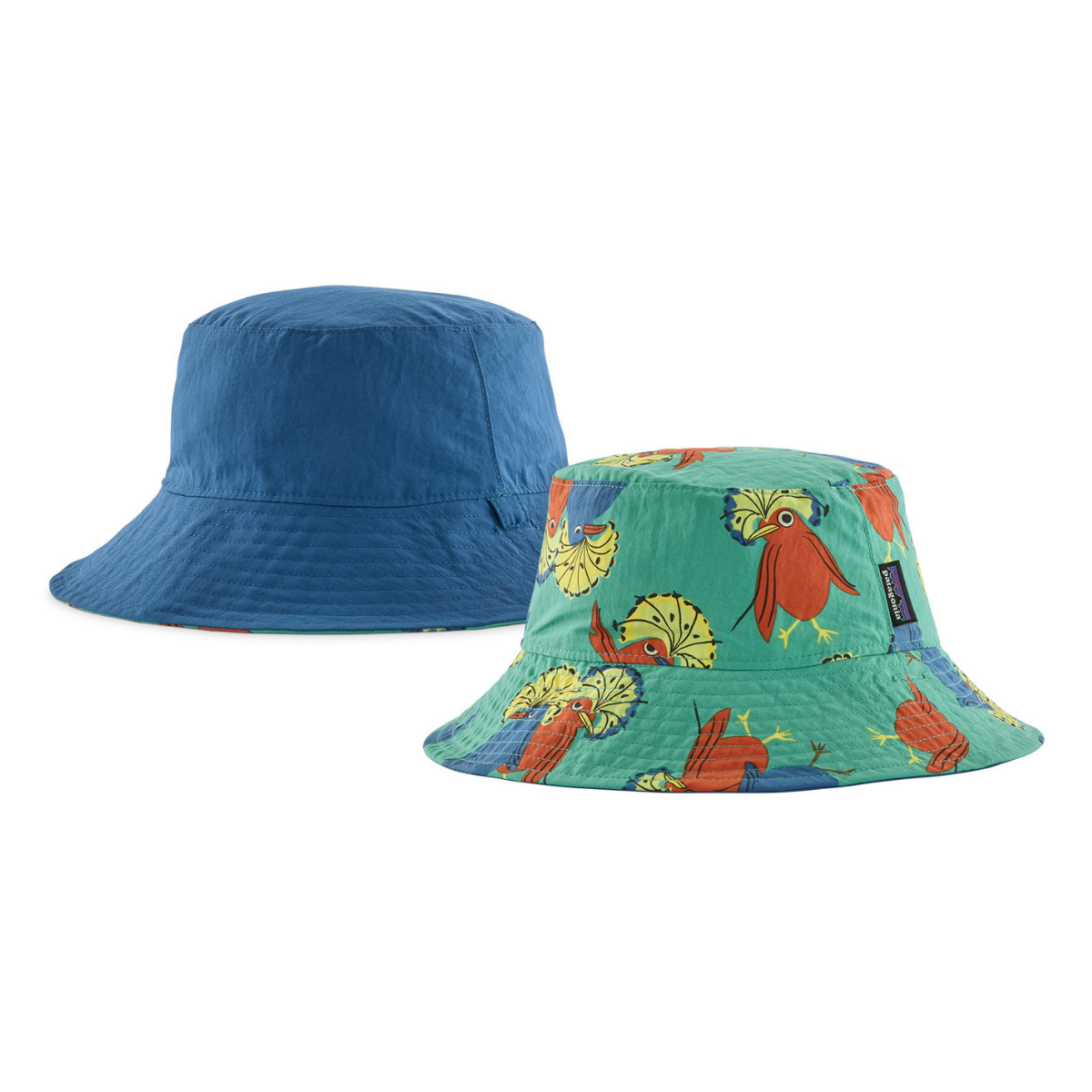 Patagonia - Solhatt Sun Bucket Hat Royal Fren: Aqua Stone