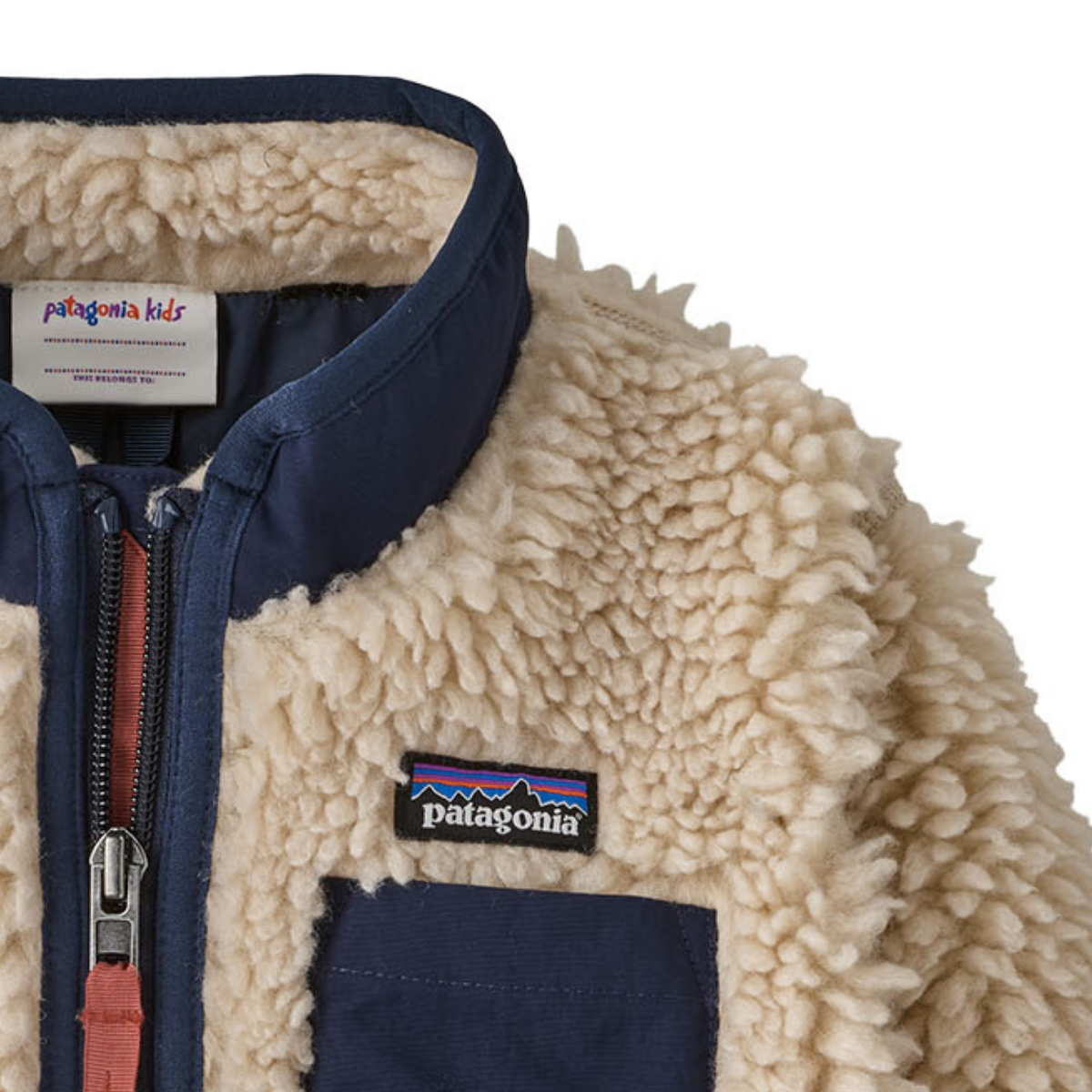 Patagonia - Baby Retro-X Fleece Jacket Dark Natural / New Navy