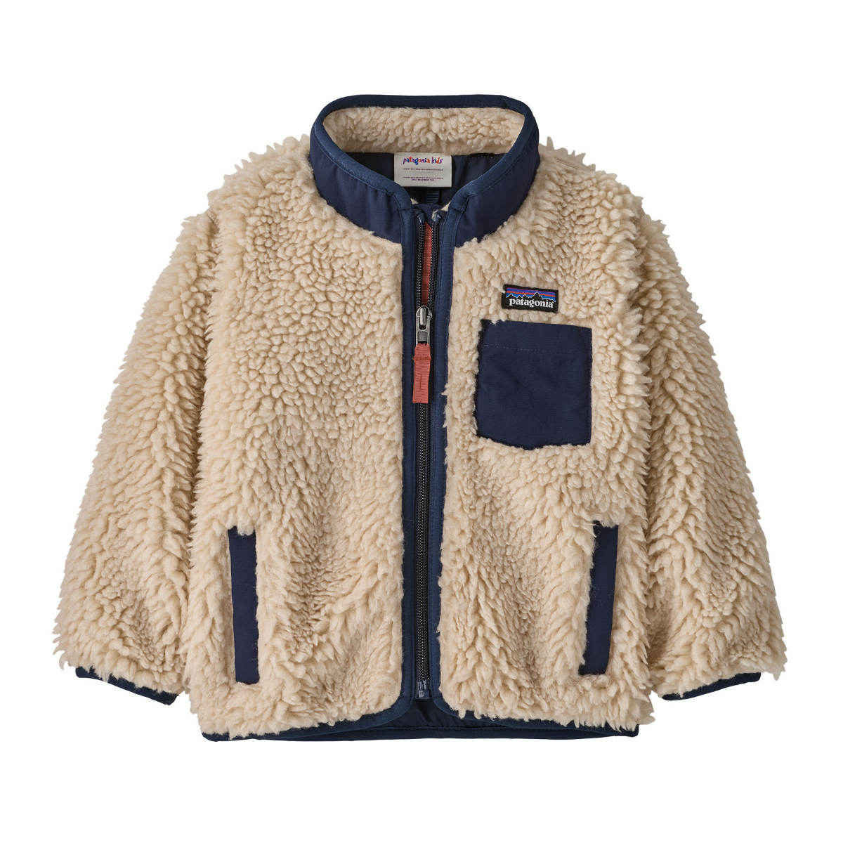 Patagonia - Baby Retro-X Fleece Jacket Dark Natural / New Navy