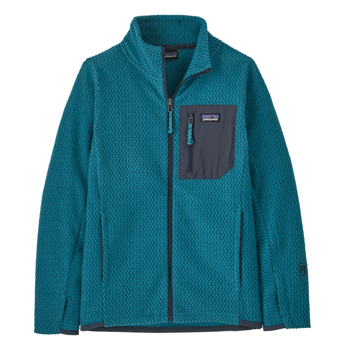 Patagonia - Kids R1 Air Full-Zip Jacket Glacial Blue