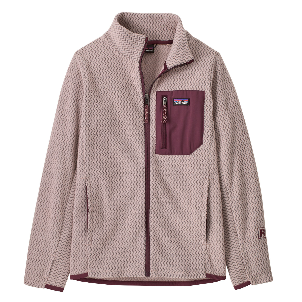 Patagonia - Kids R1 Air Full-Zip Jacket Pink Frost