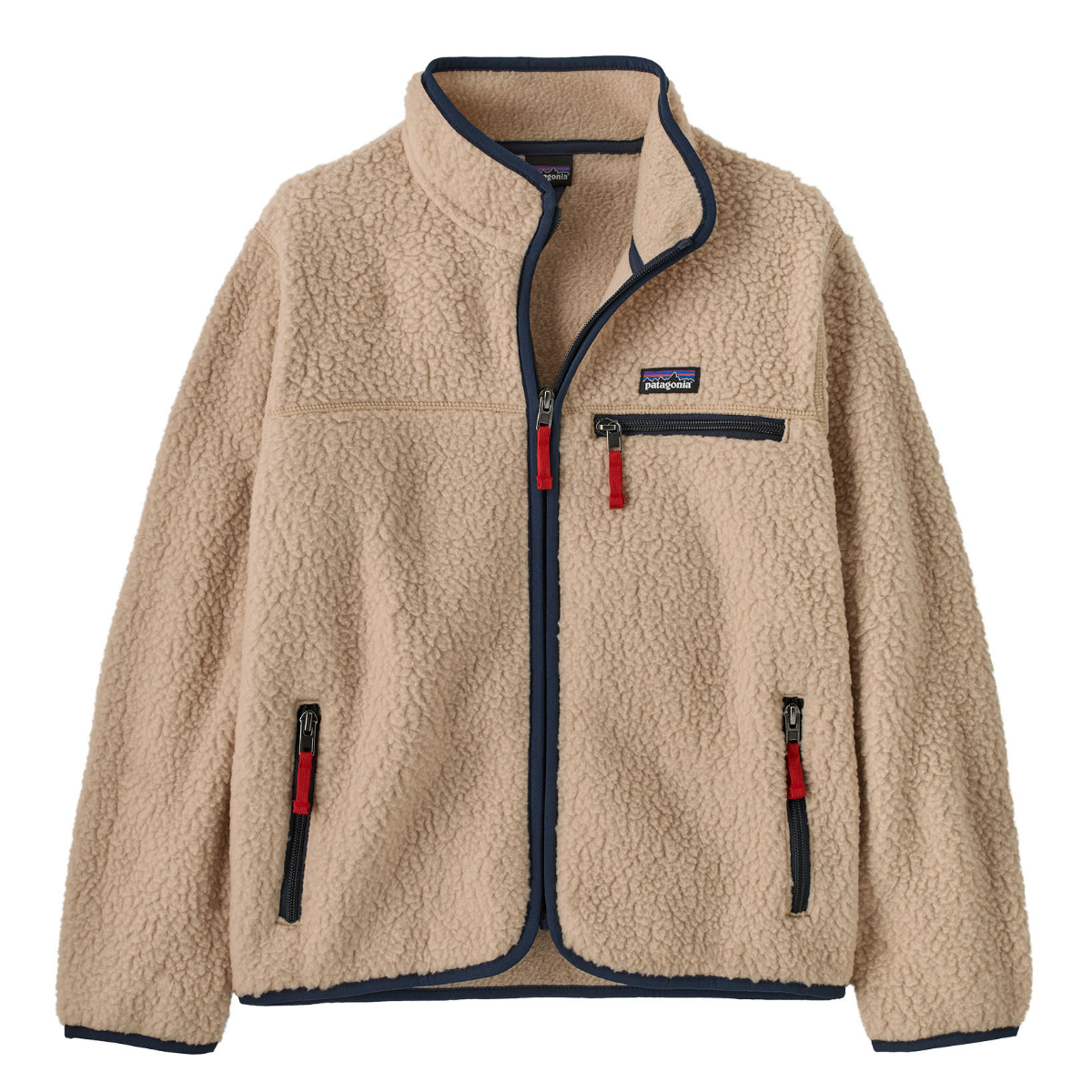 Patagonia - Kids' Retro Pile Fleece Jacket Valley Khaki