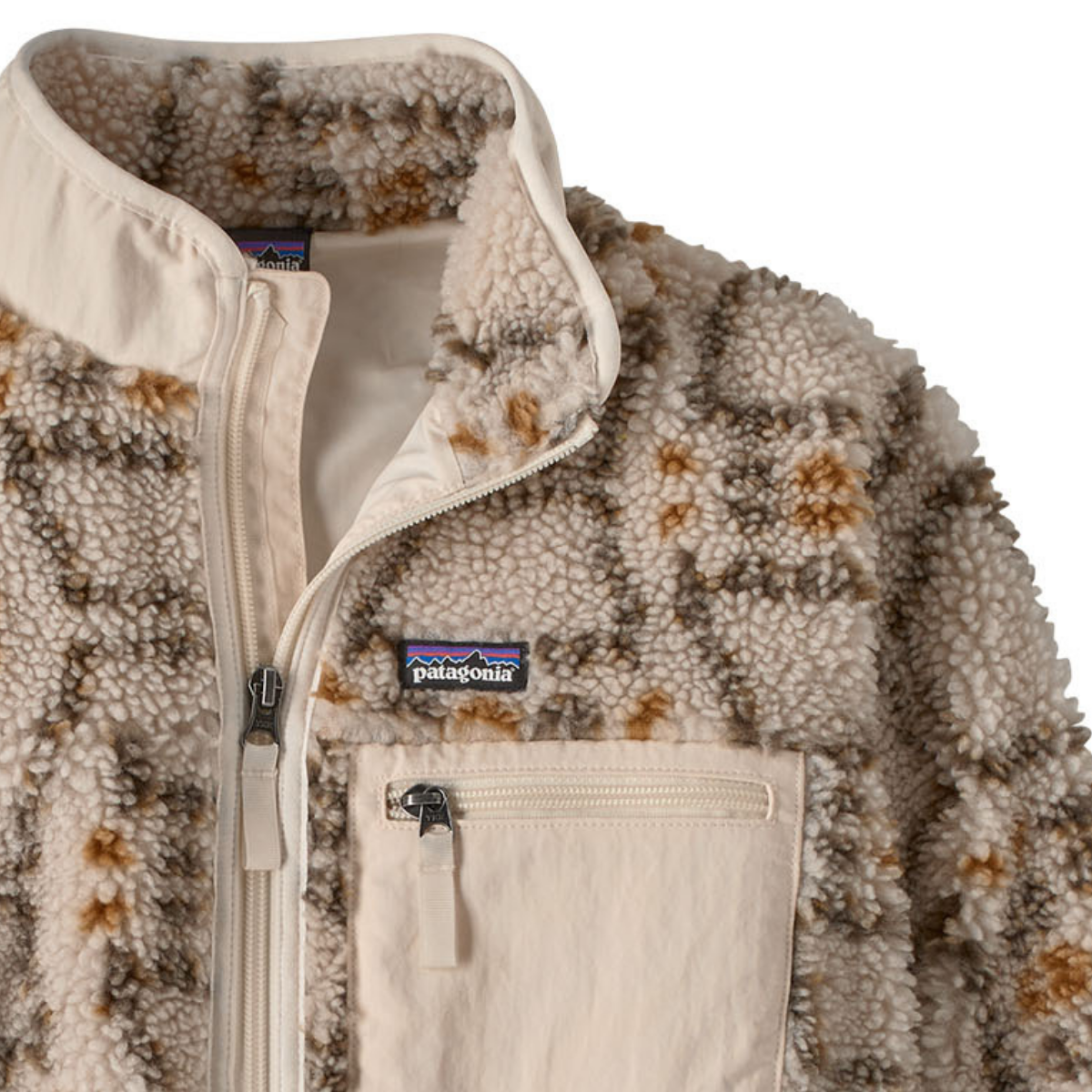 Patagonia - Kids Retro-X Fleece Jacket Snowshoe Hare: Natural