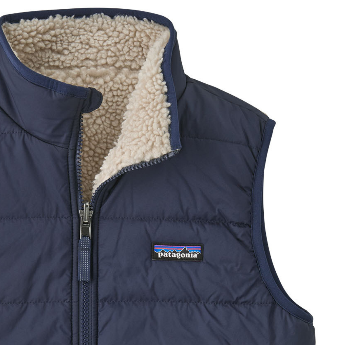 Patagonia - Kids Reversible Ready Freddy Vest New Navy