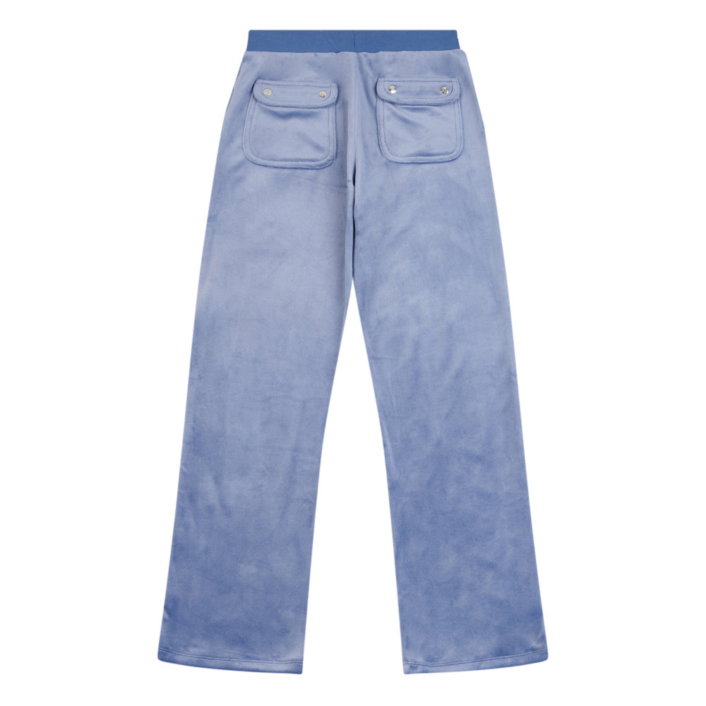 Juicy Couture - Bukse i Velour Grey Blue