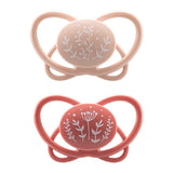 Nip- Smokker 2pk 0-6 mnd "My butterfly" Rosa