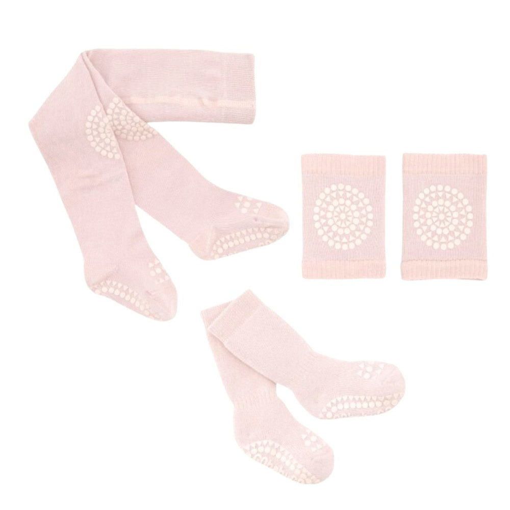 GoBabyGo - Startpakke Antiskli Bomull LV Soft Pink