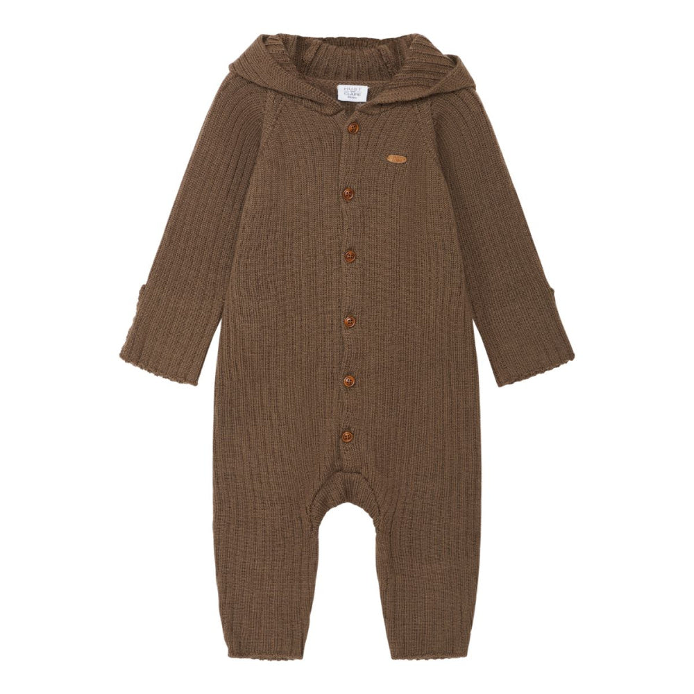 Hust and Claire - Heldress Ulldress Strikket Murri Coffee