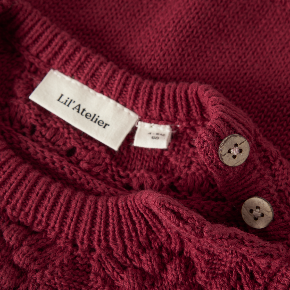 Lil' Atelier - Genser Reva Biking Red