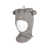 Kivat - Balaclava i Ull Dusker Logo Beige Melert