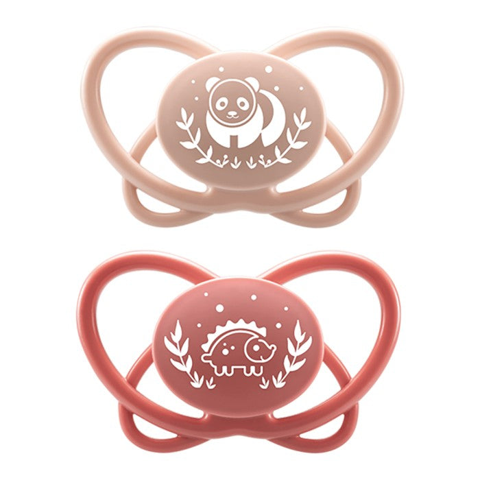 Nip- Smokker 2pk  5-18mnd "My butterfly" Rosa