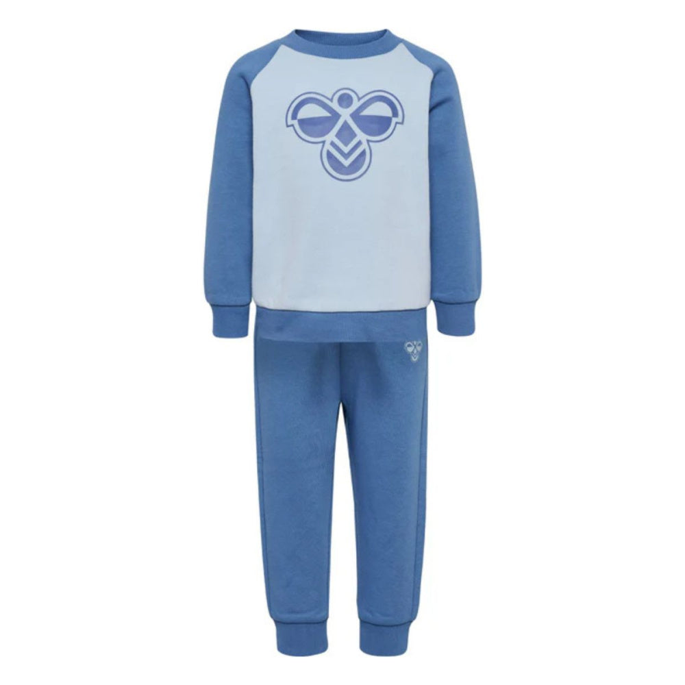 Hummel - Joggedress 2-delt Mini Reg Bumble Set Dutch Blue