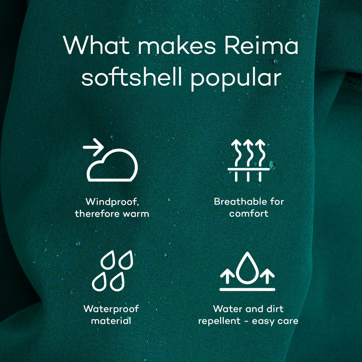 Reima - Softshelljakke Vantti Navy