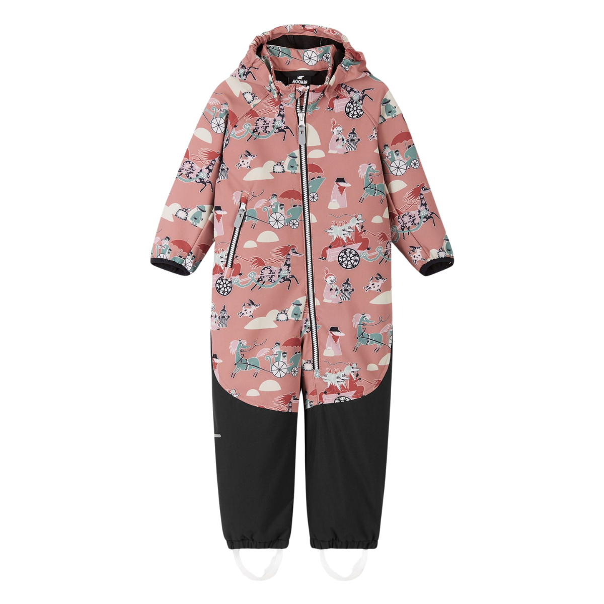 Reima - Softshelldress Moomin Mjosa Rose Blush
