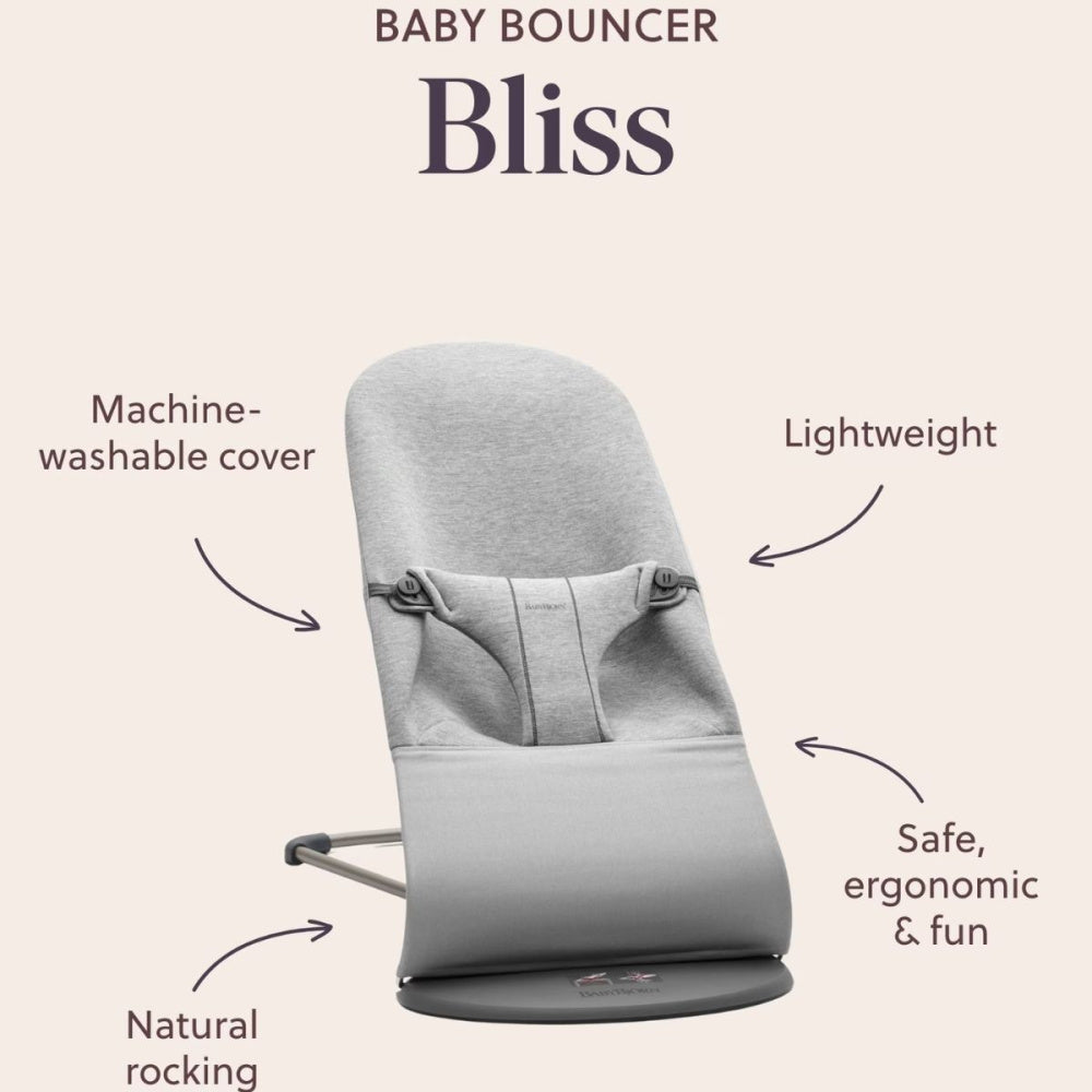BabyBjörn - Vippestol Bliss Quilt Sandfarget
