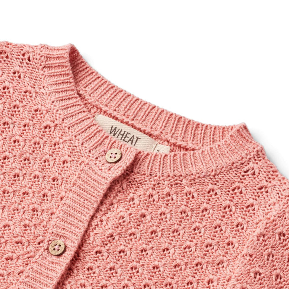Wheat - Cardigan Baby Magnella Rosette