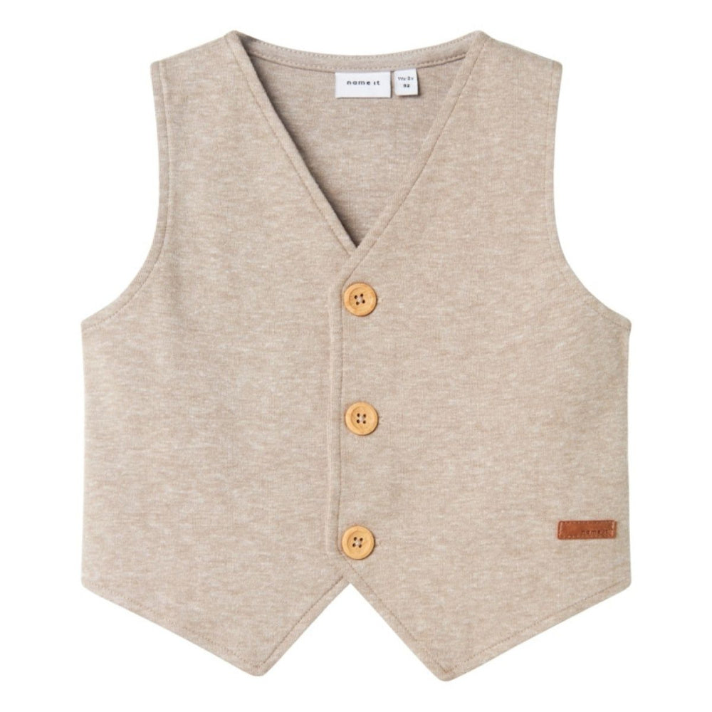 Name It - Vest Follow Pure Cashmere Melange