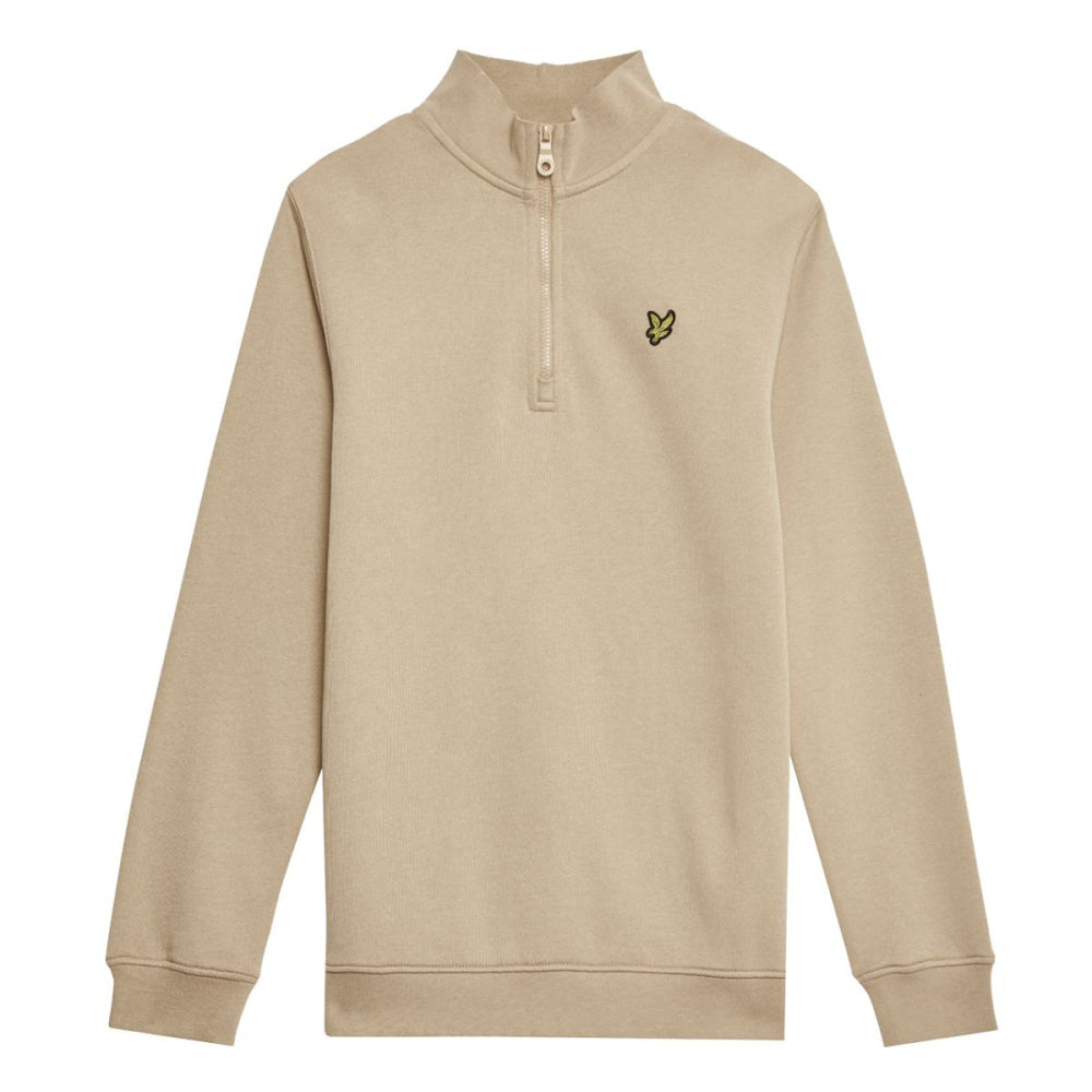 Lyle & Scott - Genser Quarter Zip Pullover Stone