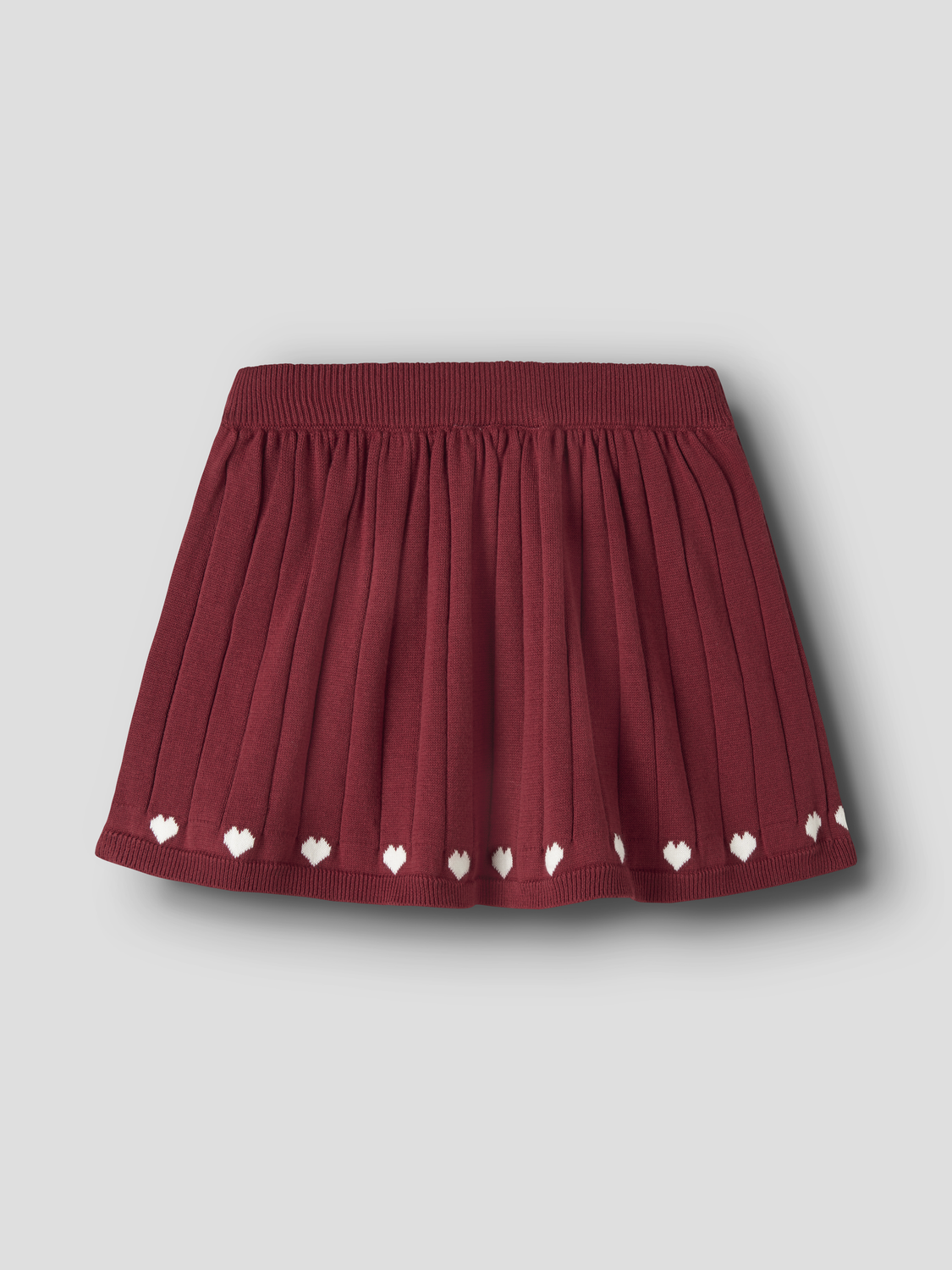 Name It - Juleskjørt Knit Ralbos Red Dahlia