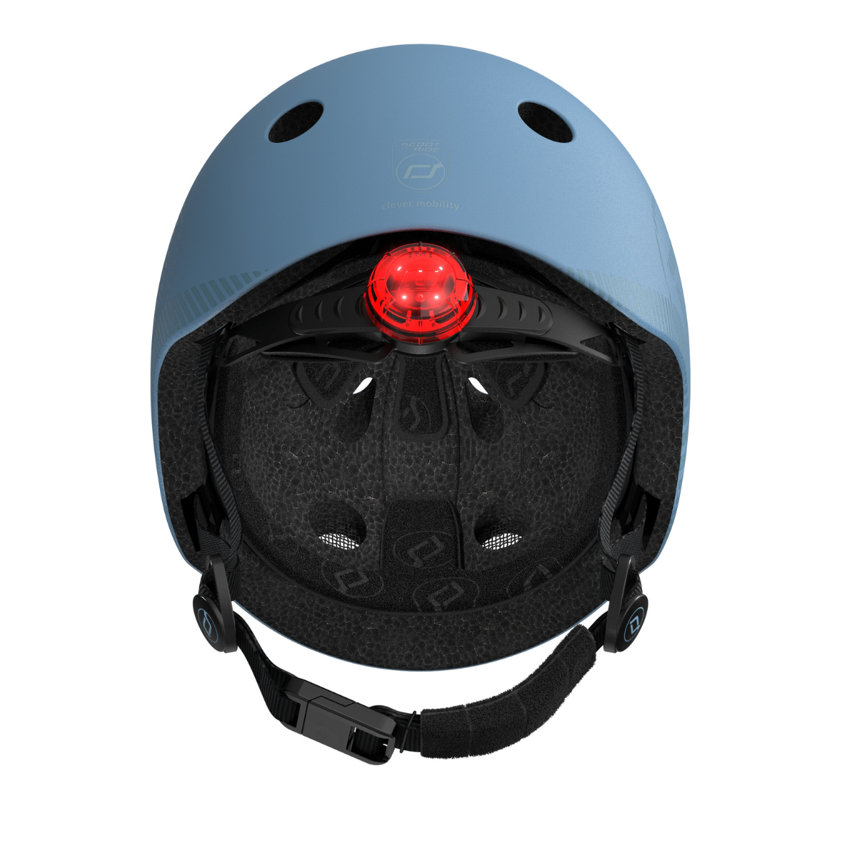 Scoot & Ride - Sykkelhjelm (55-59cm) Steel