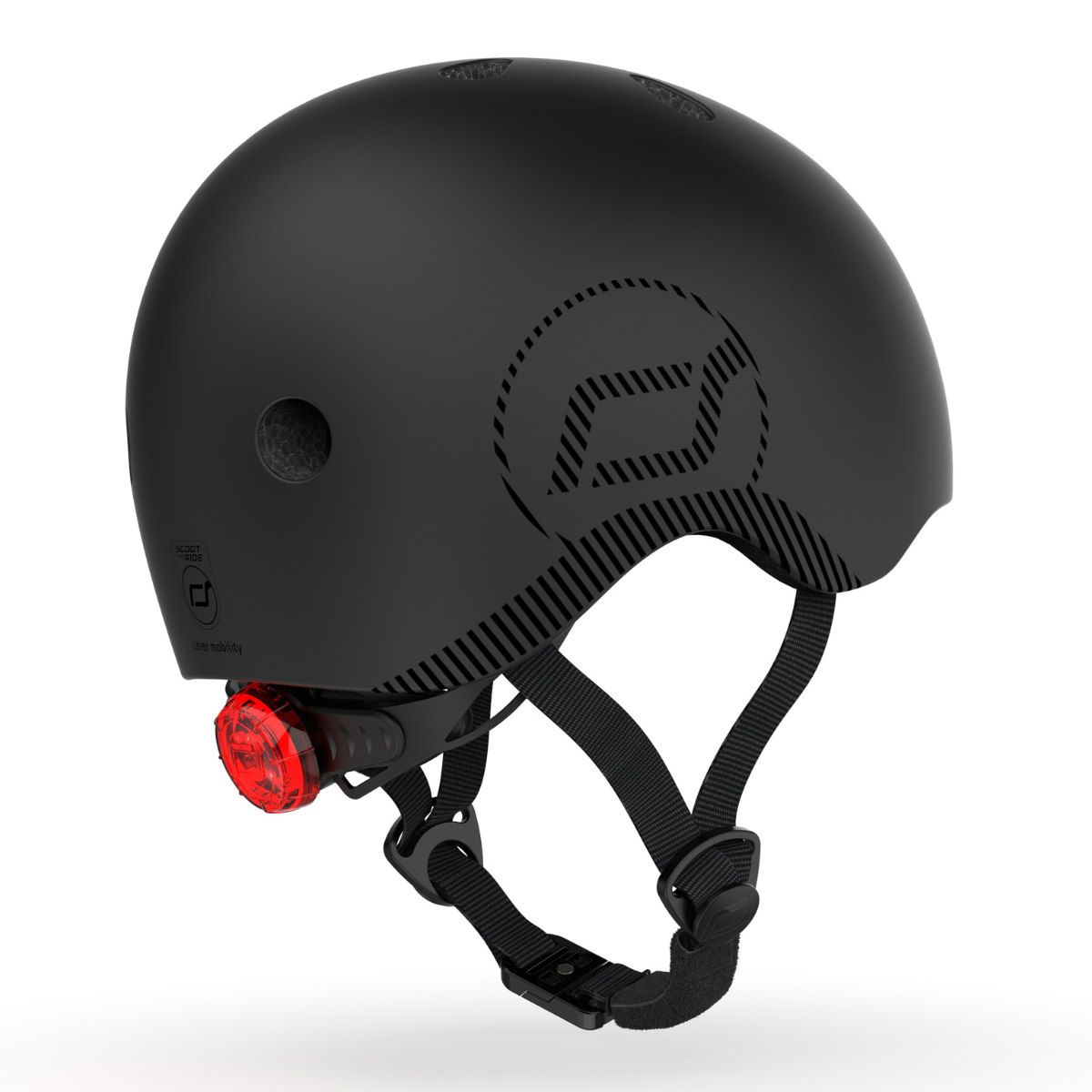Scoot & Ride - Sykkelhjelm (55-59cm) Black