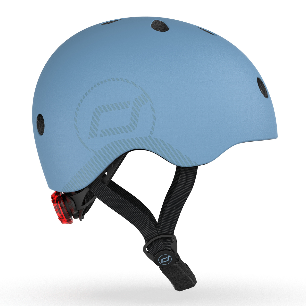 Scoot & Ride - Sykkelhjelm (55-59cm) Steel