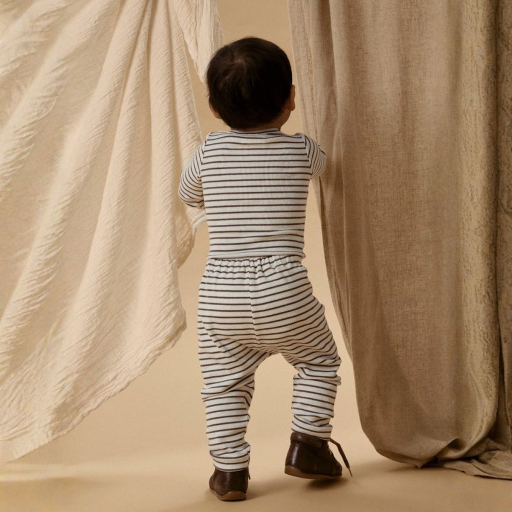 Lil'Atelier - Bukse Baby Tonto Teddy Coconut Milk