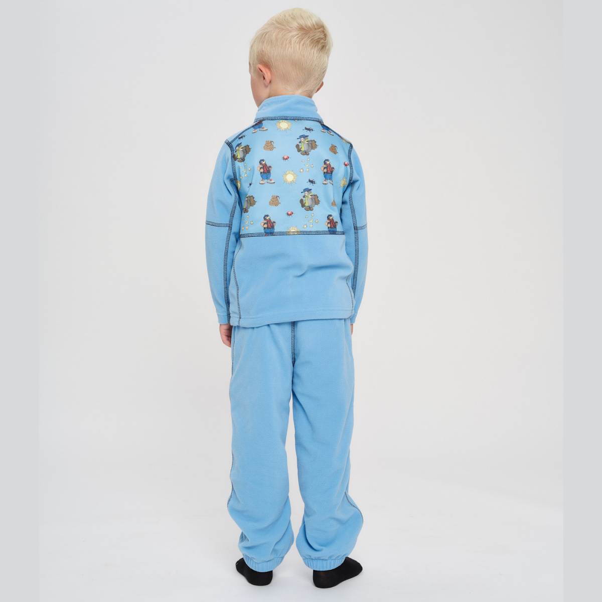 Skogstad - Fleece Sett Alvdal Flåklypa Cloud Blue