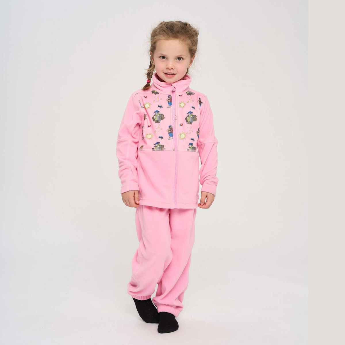 Skogstad - Fleece Sett Alvdal Flåklypa Pink