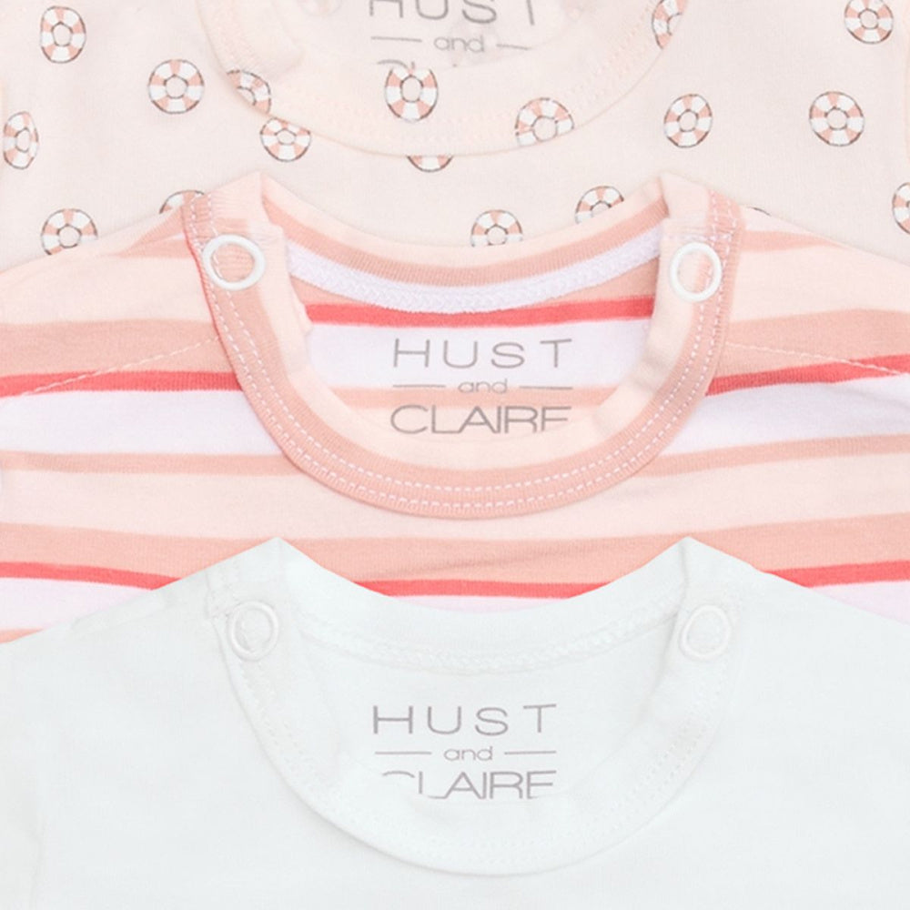 Hust and Claire - Body Kortermet 3-pk Bati Rose Beach
