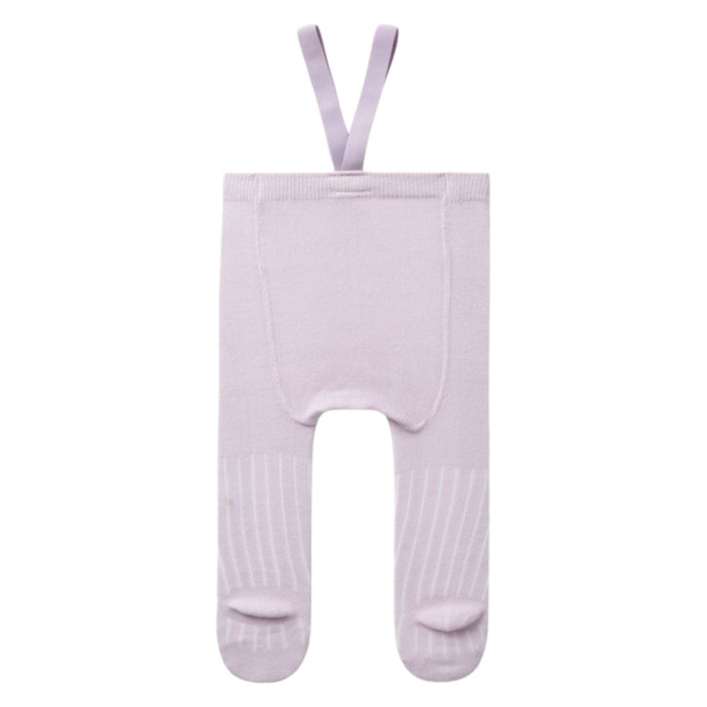 Name It - Strømpebukse Rib Ull Baby Wakma Lilac Ash